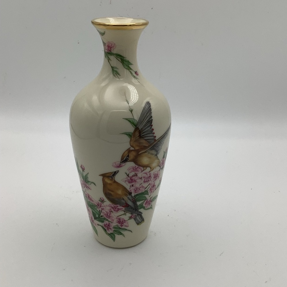 Lenox Gift of Love Limited Edition Vase with Bird Design